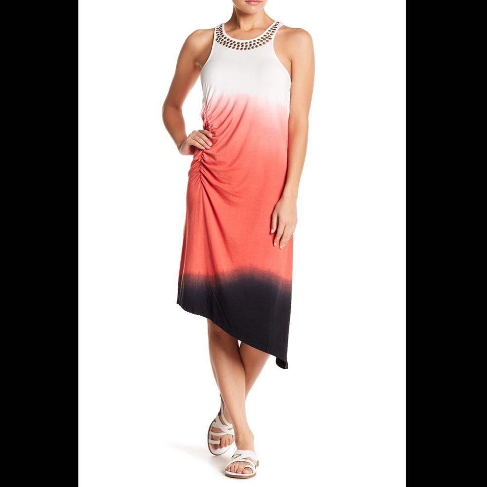 🏷NWT Nanette Lepore Dip Dyed Midi Coverup Dress S